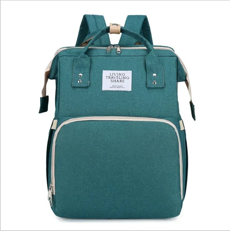 Sac a dos, lit pliable pour bébé 2 en 1 - Univers - bebe - maman