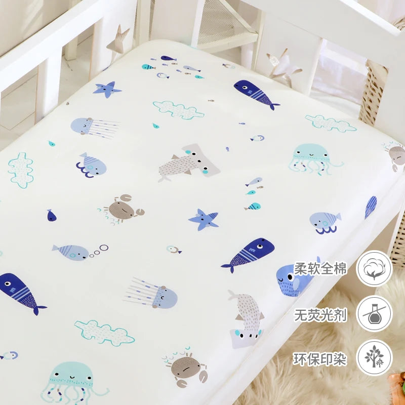 Drap housse lit bébé | Ultra-doux