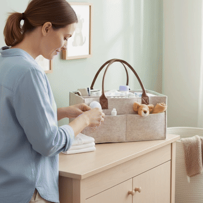 Panier de rangement bébé | Pratique et décoratif