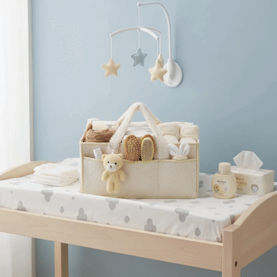 Panier rangement bébé | Pratique et Élégant