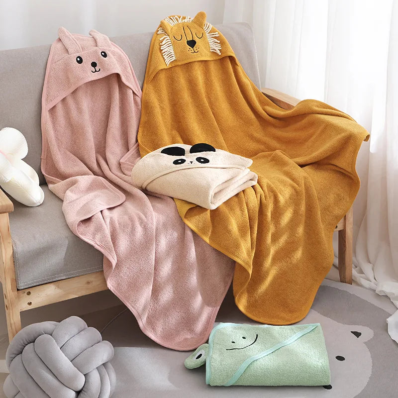 Cape de bain bébé | Ultra douce et absorbante