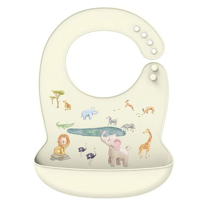 Bavoir silicone pour bébé - Univers - bebe - maman