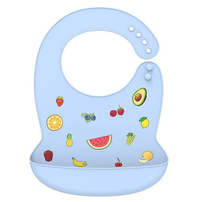 Bavoir silicone pour bébé - Univers - bebe - maman