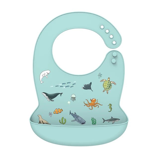Bavoir silicone pour bébé - Univers - bebe - maman