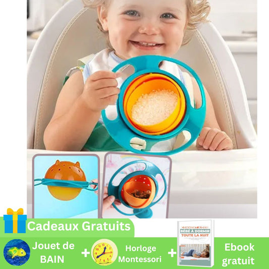 Bol gyroscopique pour bébé à rotation de 360 degrés - Univers - bebe - maman