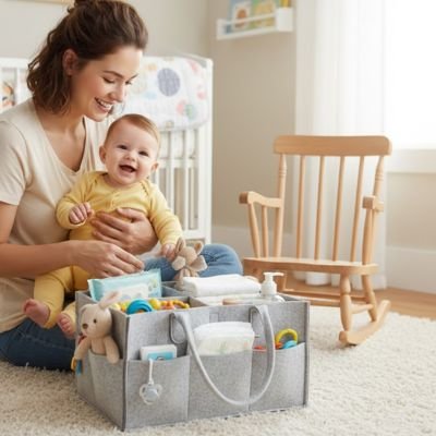 Panier rangement bebe 