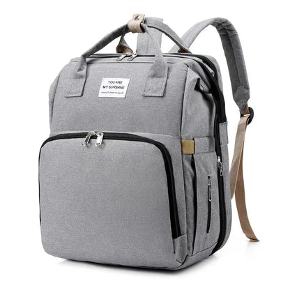 Sac a dos, lit pliable pour bébé 2 en 1 - Univers - bebe - maman