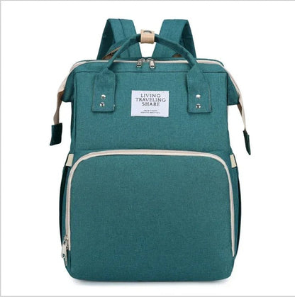 Sac a dos, lit pliable pour bébé 2 en 1 - Univers - bebe - maman